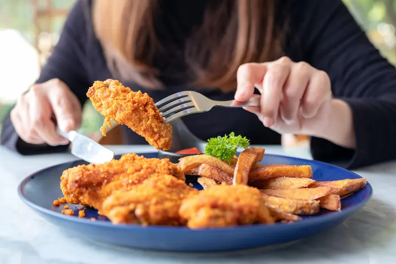 Aiguillettes de poulet au air fryer : tendres en 7 min