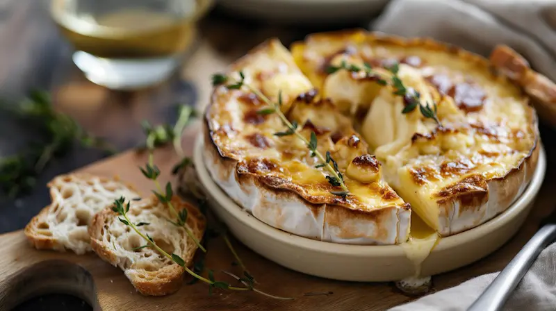 Camembert au air fryer