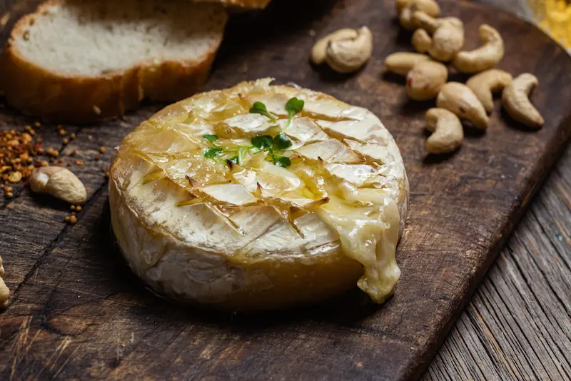 Camembert au air fryer fondant et doré