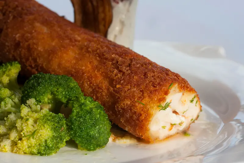 Cordons bleus surgelés au air fryer