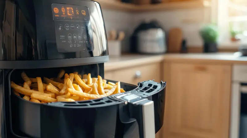 Frites au air fryer : la recette croustillante et facile