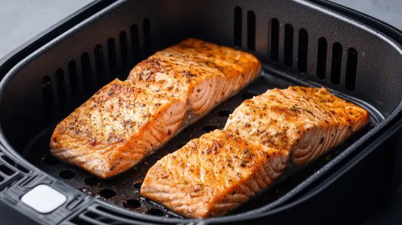 Saumon au air fryer : la recette facile et fondante
