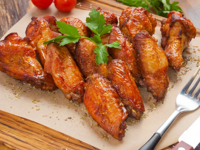ailes de poulet air fryer