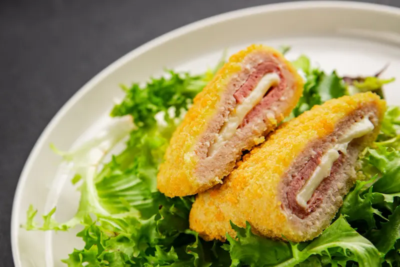 Cordon bleu maison air fryer : ultra croustillant