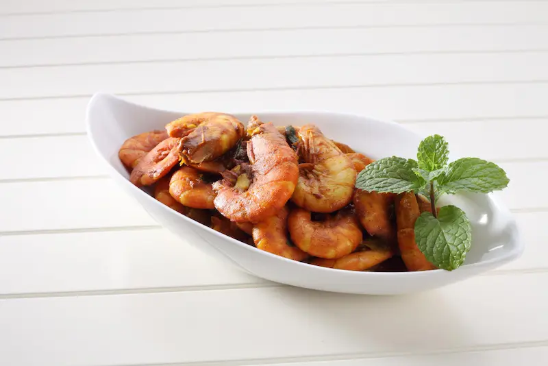 Crevettes air fryer : ail, citron, en 8 minutes