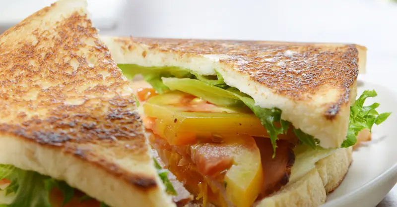 Croque-monsieur air fryer : doré en 8 min