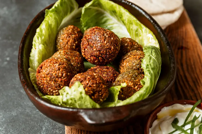 Falafels air fryer : croustillants & sans friture