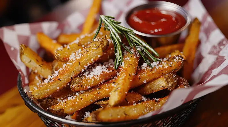 Patates douces au air fryer : caramélisées et légères