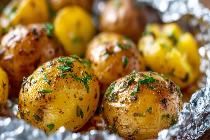 Pommes de terre nouvelles au air fryer : peau fine et fondante