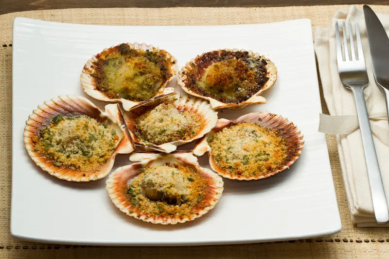 Saint-Jacques air fryer : dorées en 6 minutes Saint-Jacques air fryer : dorées en 6 minutes