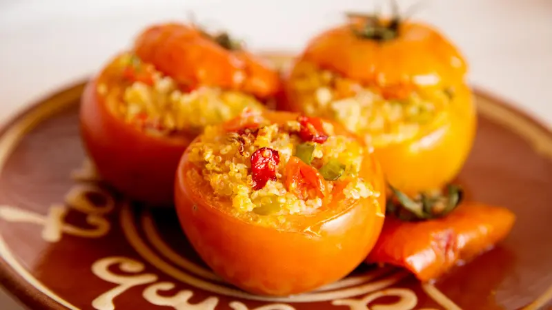 Tomates farcies au air fryer