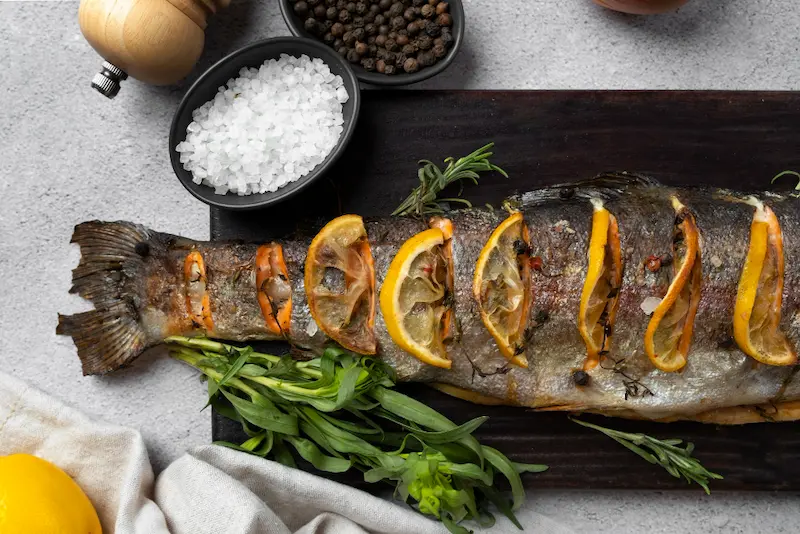 Truite au air fryer : peau croustillante en 10 min
