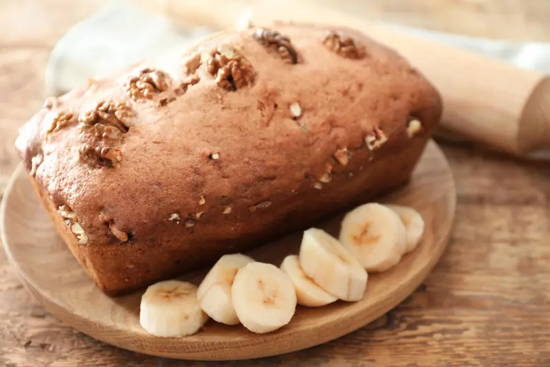 Banana Bread au Air Fryer Banana Bread au Air Fryer