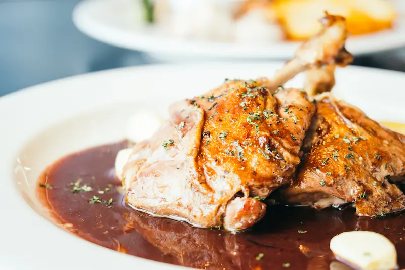 Cuisse de canard au air fryer