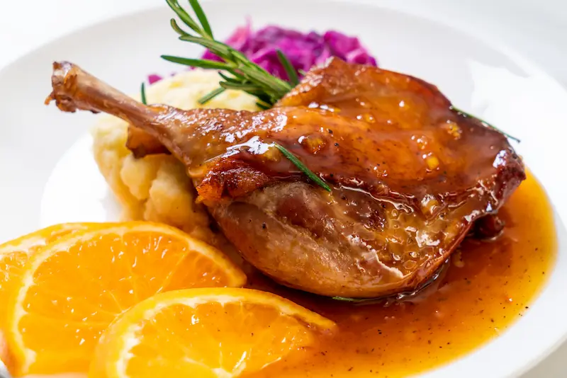 Cuisse de canard au air fryer Cuisse de canard au air fryer