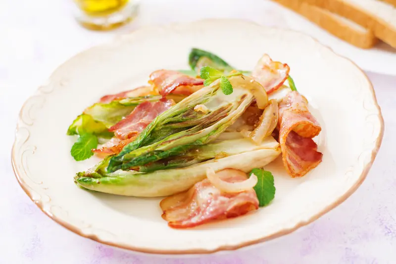Endives au jambon au air fryer