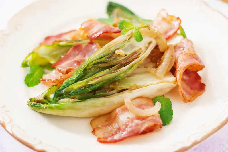 Endives au jambon au air fryer