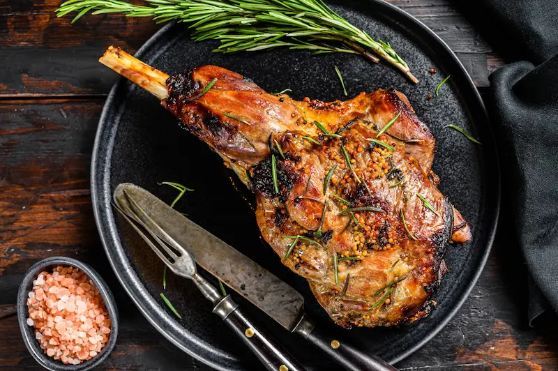 Gigot d'Agneau au Air Fryer : Rosé et Fondant en 50 min Gigot d'Agneau au Air Fryer : Rosé et Fondant en 50 min