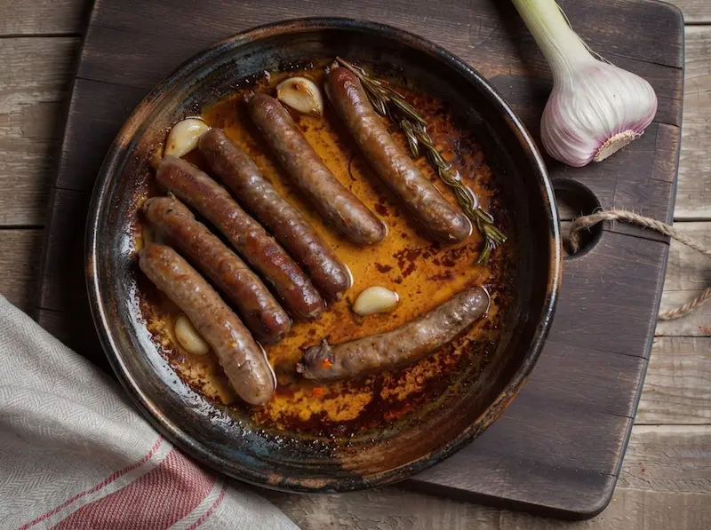 Merguez marinade harissa au air fryer : grillées et épicées en 12 min Merguez marinade harissa au air fryer : grillées et épicées en 12 min