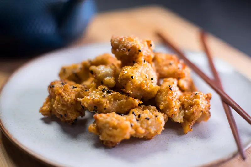 Poulet karaage au air fryer : croustillant japonais sans friture