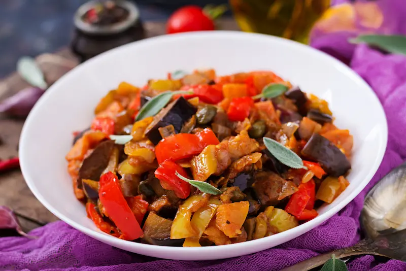 Ratatouille air fryer : légumes grillés et fondants en 20 min