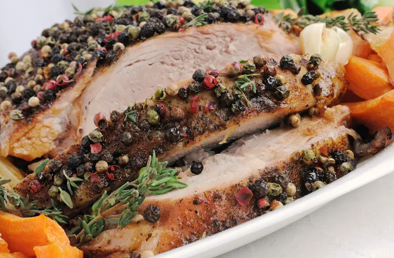 Rôti de Porc au Air Fryer : Doré et Juteux en 40 min 