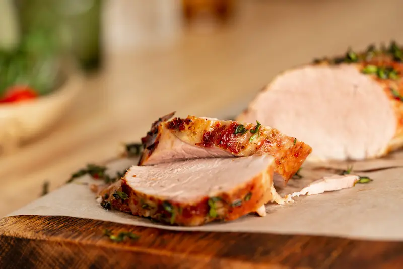 Rôti de Porc au Air Fryer : Doré et Juteux en 40 min 