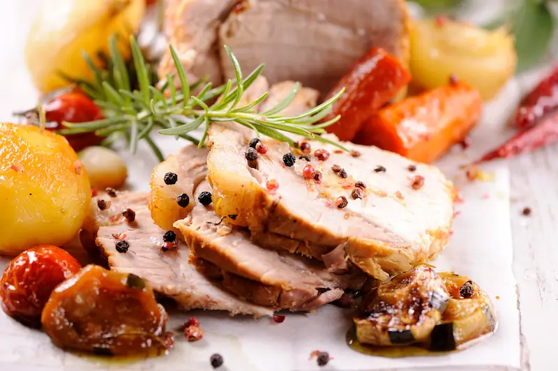 Rôti de Porc au Air Fryer : Doré et Juteux en 40 min