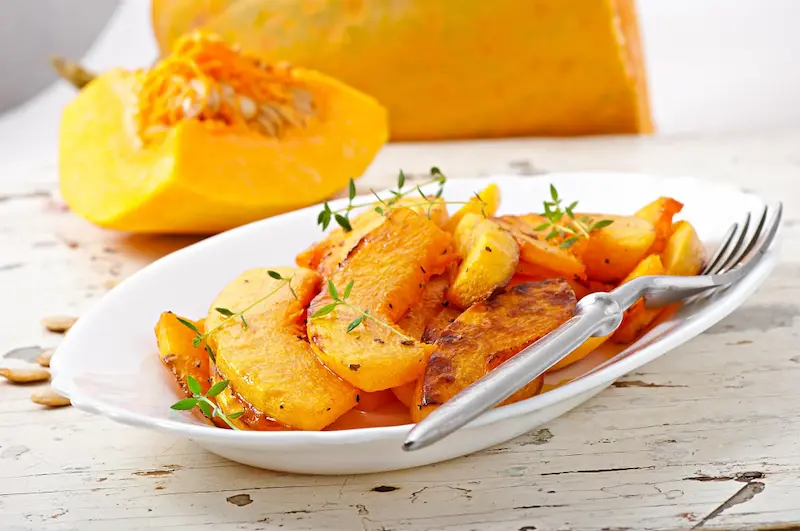 Potimarron au air fryer : rôti et fondant en 20 min
