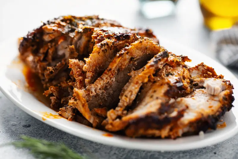 Échine de porc au air fryer : moelleuse et caramélisée Échine de porc au air fryer : moelleuse et caramélisée