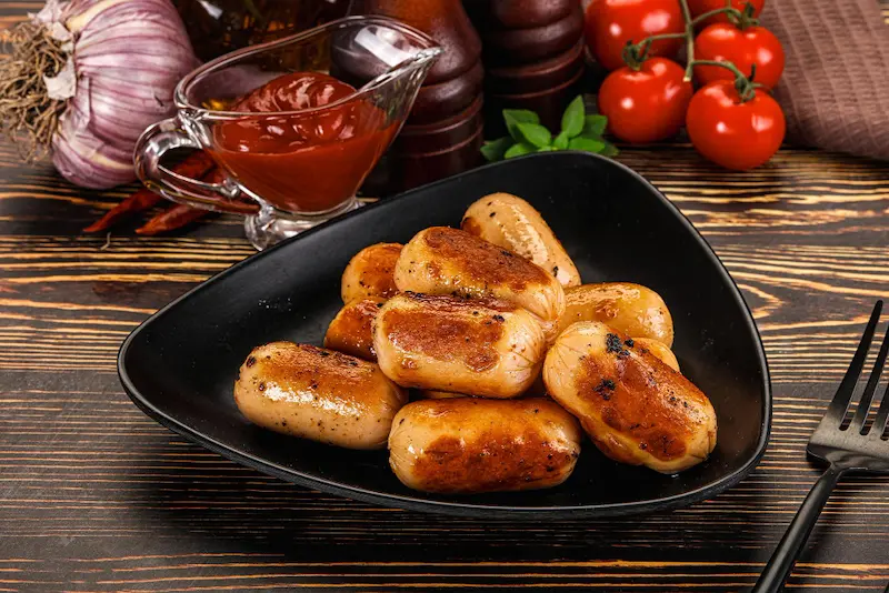 Knacki au air fryer : rapides et sans éclaboussures Knacki au air fryer : rapides et sans éclaboussures